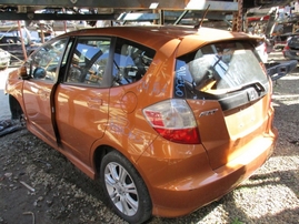 2009 HONDA FIT SPORT ORANGE 1.5L AT A16360